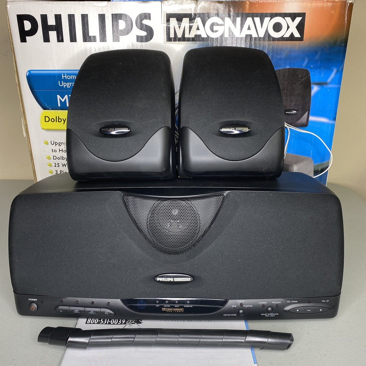 Philips Magnavox MX900 Home Theater System Dolby Pro Logic