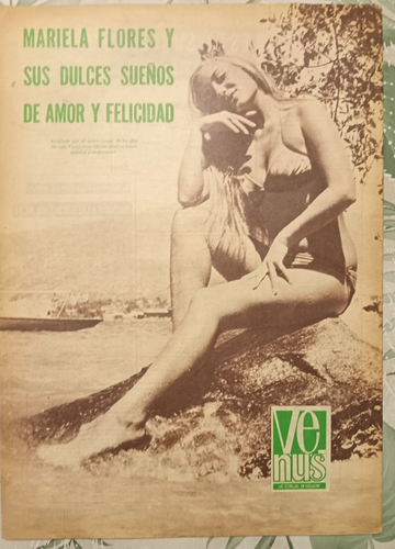 VENUS LAS ESTRELLAS #85 MAY 1966, TITO GUIZAR / ANA BERTHA SEXY MAGAZINE - Picture 2 of 7