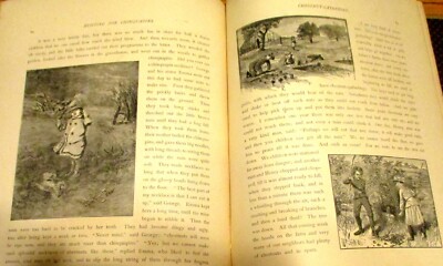 Livre Ancien Pour Enfants Sunshine For Little Children 1888 - Édition Originale Philadelphie