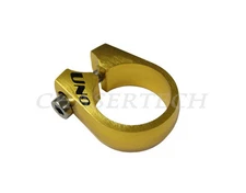 New Uno MTB Bicycle Bike CNC Alloy Seat Post Clamp 31.8mm Gold