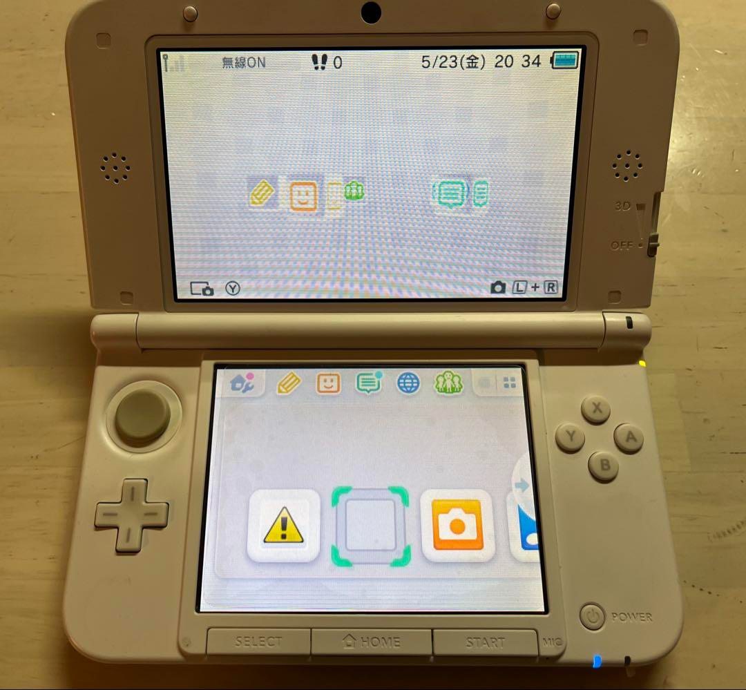 Nintendo 3DS XL Pink Console Working, w/ Animal Crossing, Luigi's
