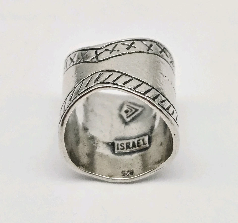 Anillo Silpada Plata de Ley 925 'Sé Fiel a Tus Sueños' Israel Talla 5 - 8,7 g Foto 3 de 4