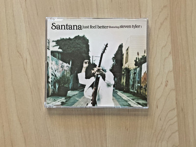 Single-CD: Santana; Just feel better (featuring Steven Tyler)
