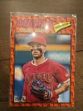 2026 Topps Heritage - Zach Neto #188 Color of the Year /77