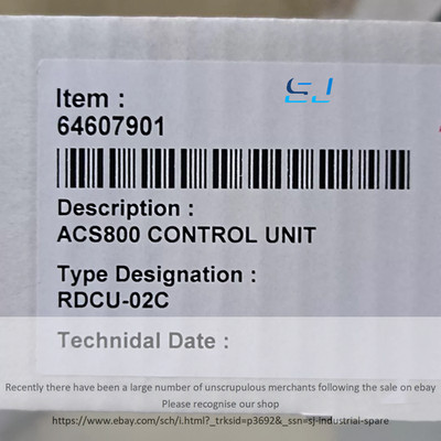 Brand new ABB RDCU-02C 64607901 Control Board RDCU-02C 64607901