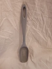 Ensar Vintage Nylon Slotted Spoon Strainer Mixing Blue  USA