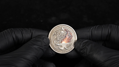 CHURYUML Dumpster Fire Coin - Medaglione esilarante per il personale, regalo per il collega, regalo divertente per ufficio, per uomini, donne