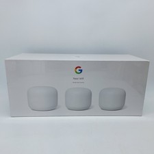 Google Nest Mesh WiFi Router 3-Pack 1 Router  2 Extenders Brand New Sealed