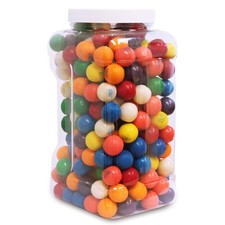 4.5 Lbs in Jar - Assorted 1 Inch Gumballs in Jar - 24 mm