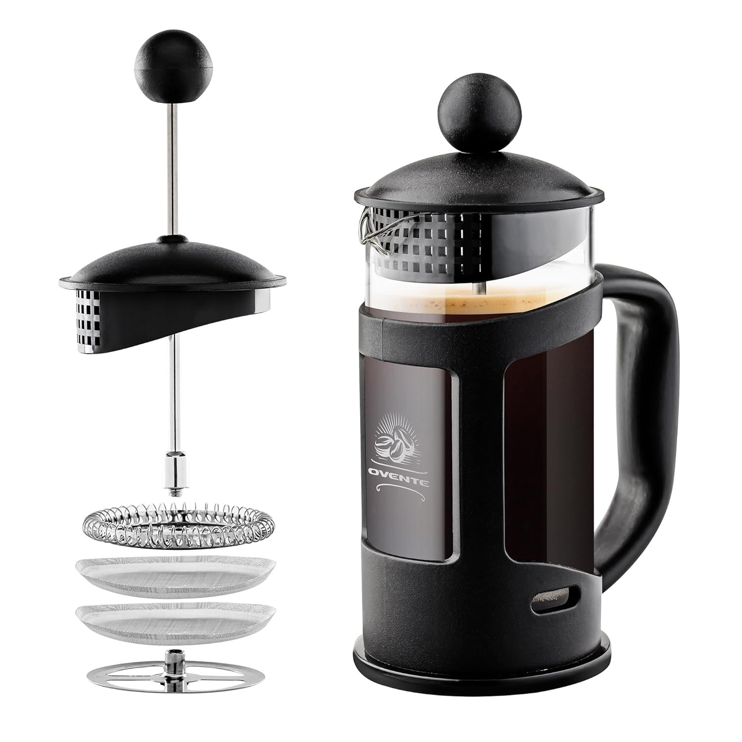 Coffee Maker 12 Ounce With Heat Resistant Borosilicate Glass
