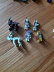 LEGO MINECRAFT MINIFIGURE LOT SKELETON CAVE EXPLORER WITH WEAPONS — photo 1