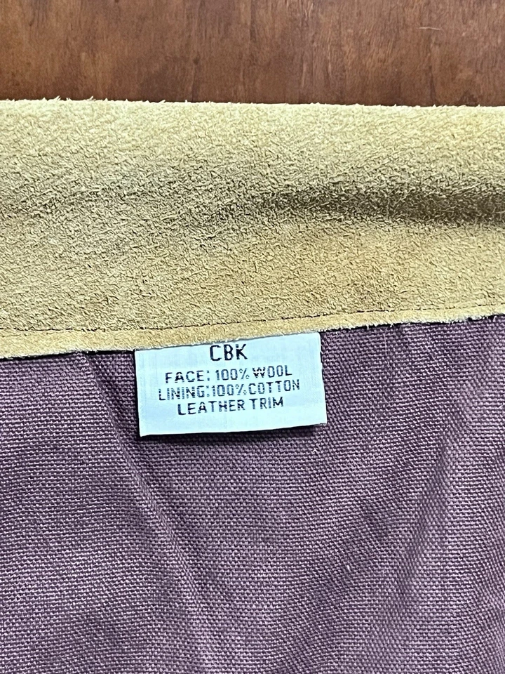 Tapiz colgante de pared vintage de lana y cuero con cuentas a mano 29x54 CBK hecho en la India Foto 2 de 4