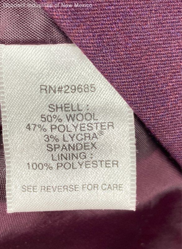 Pendleton Womens Plum Solid Short Sleeve Sheath K… - image 5