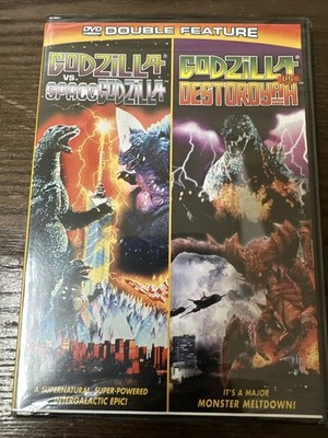 GODZILLA Vs SpaceGodzilla DESTOROYAH Double Feature Films DVD New SEALED