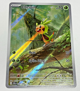 Chespin Pokemon Card | eBay Chespin Pokemon Card | eBay