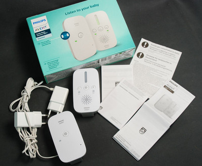Philips Avent DECT Audio Babyphone störungsfrei, abhörsicher, Nachtlicht, in OVP