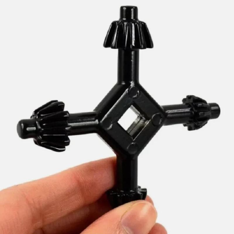 4 Way Drill Press Chuck Key Size 3/8" 1/2" Chucks Universal Combination Hand NEW