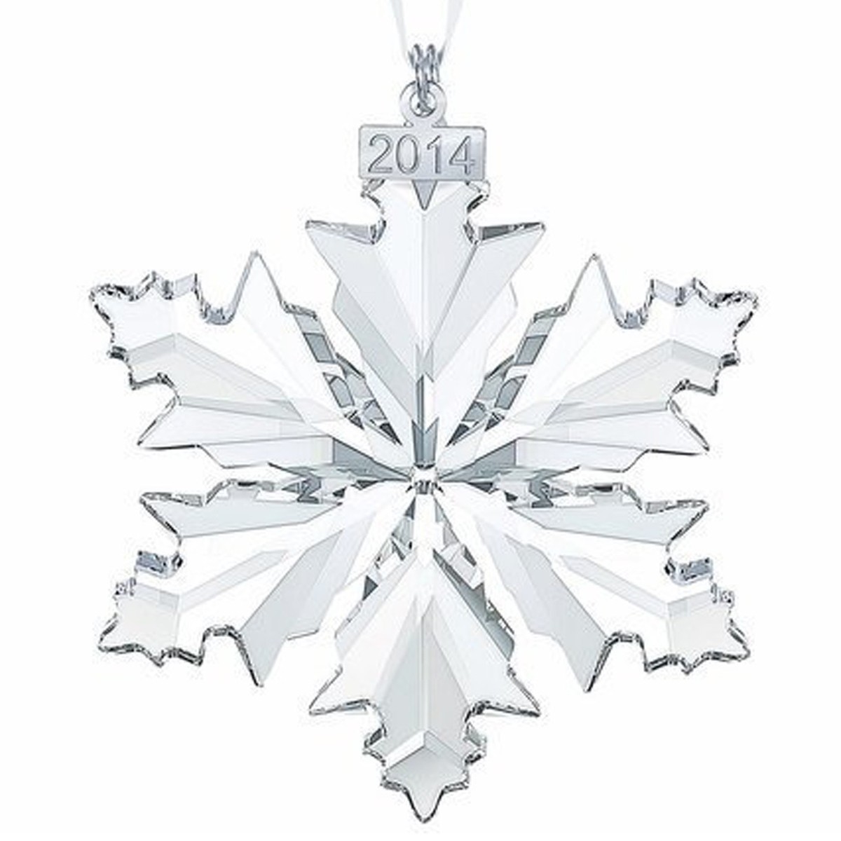 スワロフスキー オーナメント 2014 限定品5059026 Swarovski Annual Edition 2014 Crystal Snowflake Ornament