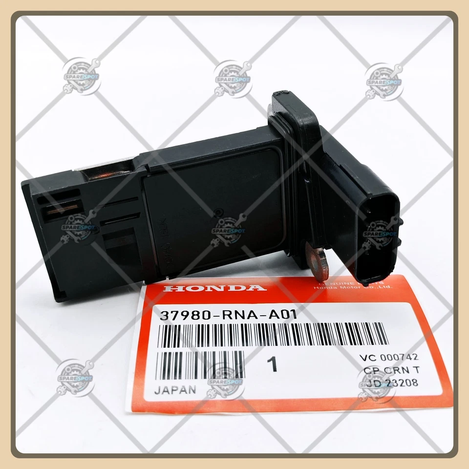 Genuine Mass Air Flow Sensor 37980-RNA-A01 For Honda Accord Pilot Acura MDX RDX - Image 3 of 4