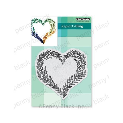 Penny Black Cling Rubber Stamps - Wholeheartedly 40-817