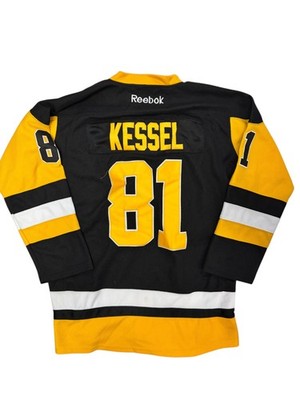 Reebok Pittsburgh Penguins Phil Kessel #81 NHL Hockey Jersey Men's