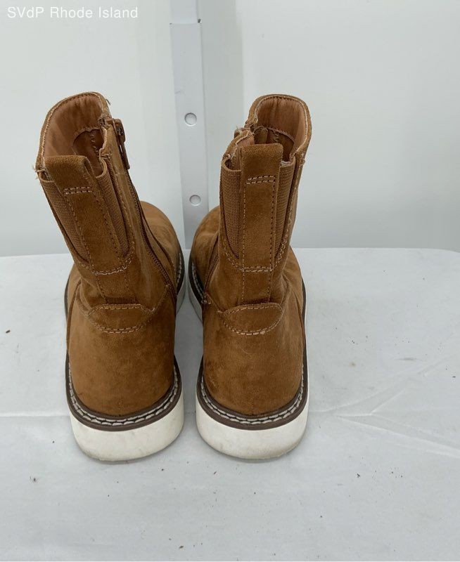 Universal Threads Brown Round Toe Boot Women 8 - image 3