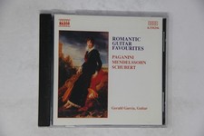 Romantic Guitar Favourites Paganini Mendelssohn Schubert CD Garcia