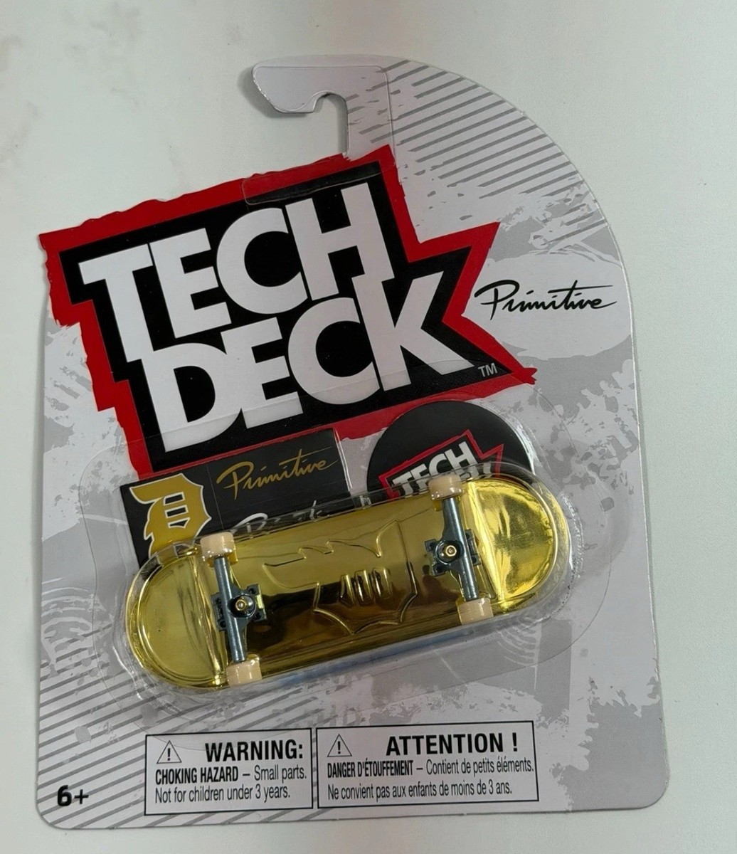 Tech Deck Primitive Solid GOLD Ultra Rare CHASE Fingerboard