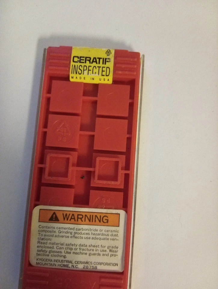 Ceratip PV90 Carbide Turning Insert TCMT-2152 HQ K1N910238 10 PCS New - Image 4 of 4