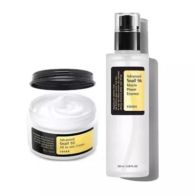 COSRX Advanced Snail 96 Mucin Power Essence + Advanced Snail 92 All-in-one Cream