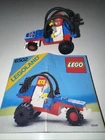 Vintage Lego 6502 Racing Town Turbo Racer Complete w/ Instructions