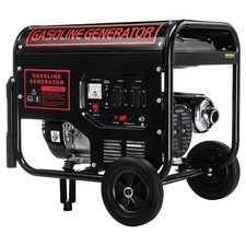 Stromgenerator 4-Takt 7,5PS 15L Tank &Ouml;lstandswarnung 38kg f&uuml;r Gartenhaus Event