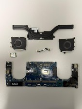 Dell Precision 5530 Mainboard i7-8850H Quadro P2000 4GB Lüfter Heatpipe DC-In