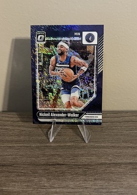 2024-25 Panini Donruss Optic - Nickeil Alexander-Walker #4 Purple Shimmer Prizm