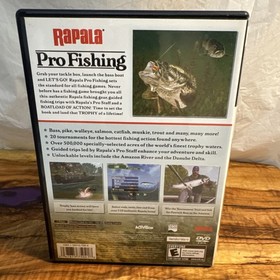 RAPALA PRO FISHING PlayStation 2 - CIB With Registration Card - PS2 PSTwo TESTED
