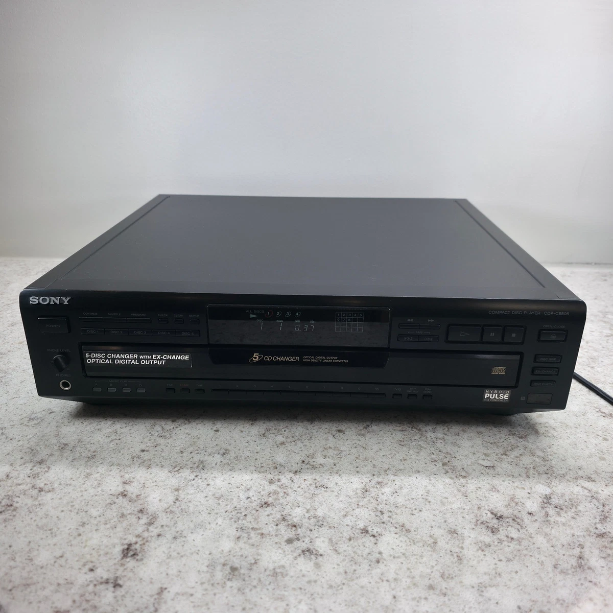 25+ Sony 5-9 CD Changer Capacity Home Audio CD Players & Recorders