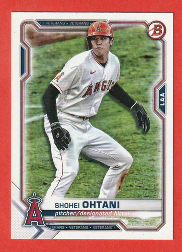 2021 BOWMAN - SHOHEI OHTANI(MVP) #85 L.A. ANGELS EX-MT