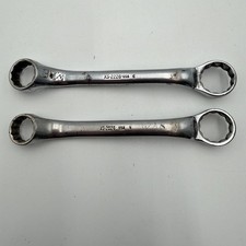Set Of 2 Snap-on Tools Xs2024 Xs2226 Offset Short Box End Wrenches 12 Point