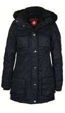 Wellensteyn Damen Jacke Schneezauber, Schwarz, Größe L