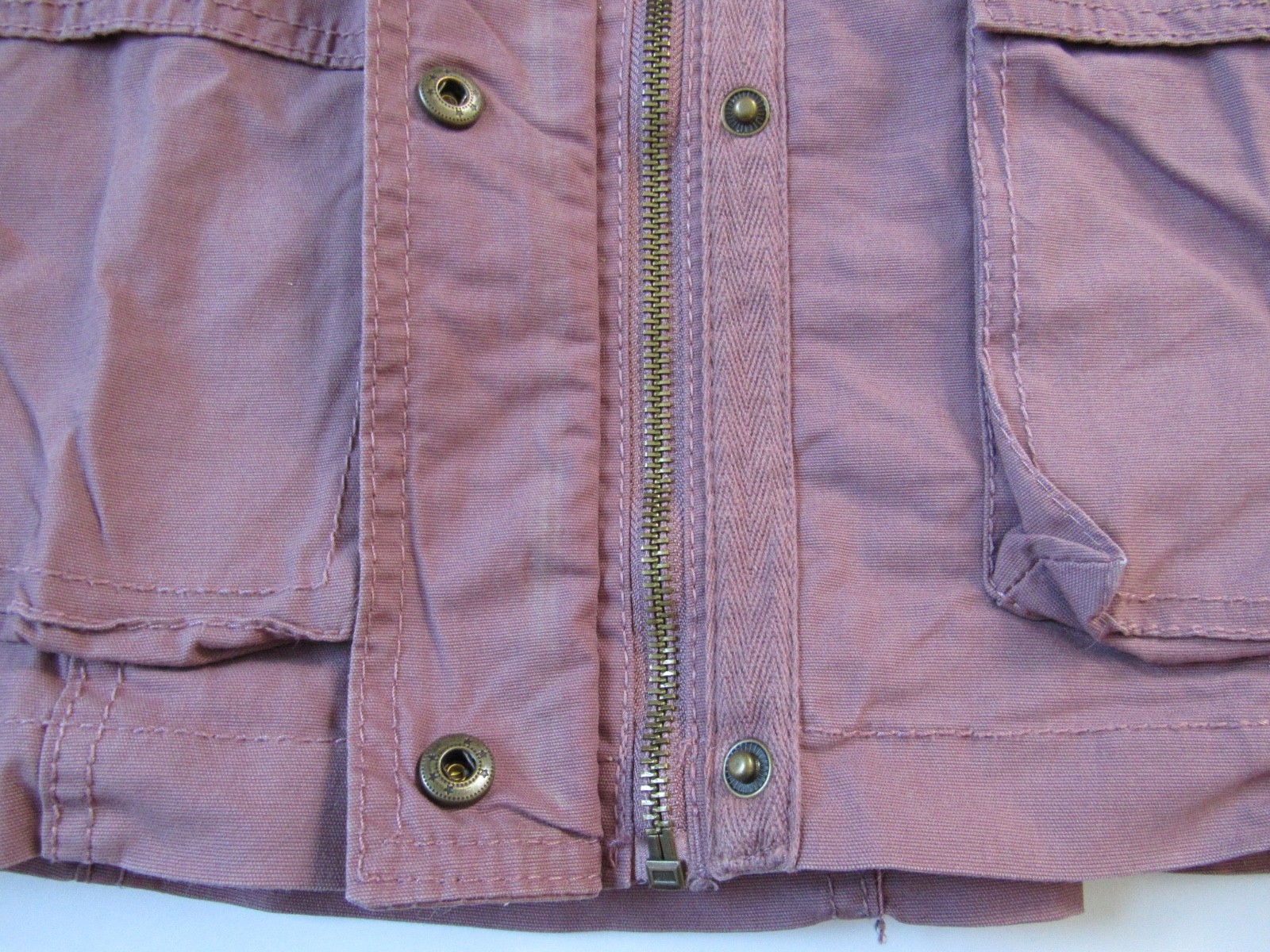 Universal Thread Utility Jacket Dusty Purple Mauv… - image 13