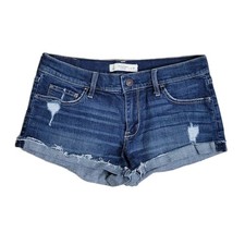 Abercrombie Fitch Blue Jean Shorts Size 2/26