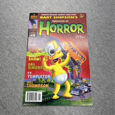 #ad Bart Simpson#x27;s Treehouse of Horror #8 Matt Groening Bongo Comics $36.09