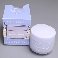 NCLA Beauty Beauty Sleep Overnight Lip Mask ~ Birthday Cake ~ 0.5oz 15ml ~ New