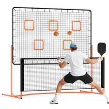 Portable Pickleball Rebounder Net,Pickle Ball Practice Rebounder for Backyard