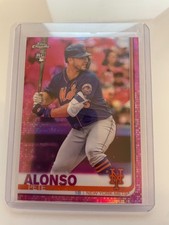 2019 Topps Chrome - Pete Alonso #204 Pink Refractor (RC)