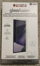 InvisibleShield GlassFusion+ Screen Protector For Samsung Galaxy Note 20 Ultra5G