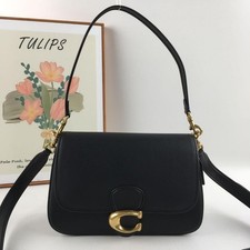 Coach Tabby C4823 Schultertasche Crossbody Leder Poliert Pebble Handtasche...