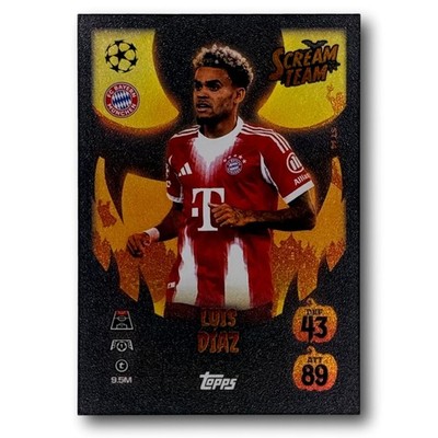 Topps Match Attax 2025/26 - Scream Team Limited Edition - Luis Diaz