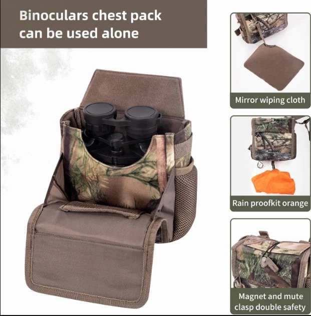 Nueva riñonera de caza con arnés - paquete de cintura con soporte para hombros Foto 4 de 4