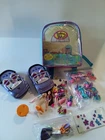 Vintage Polly Pocket Lot of Dolls, Cars, School Cool Fashion Pack & accessories
